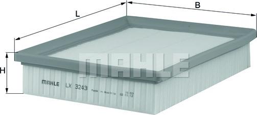 KNECHT LX 3243 - Filtre à air droxauto.com