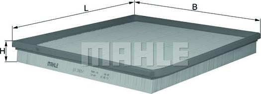 KNECHT LX 2065/1 - Filtre à air droxauto.com