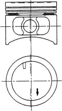 Kolbenschmidt 94903620 - Piston droxauto.com