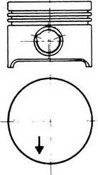 Kolbenschmidt 90056800 - Piston droxauto.com