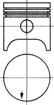 Kolbenschmidt 91315700 - Piston droxauto.com