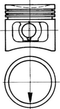 Mopart 1021182011 - Piston droxauto.com