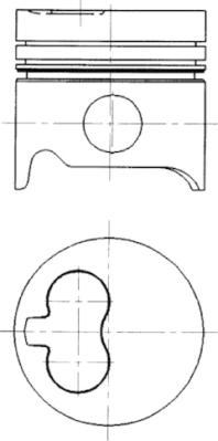 Kolbenschmidt 93 78382 0 - Piston droxauto.com