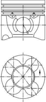 Kolbenschmidt 40406600 - Piston droxauto.com