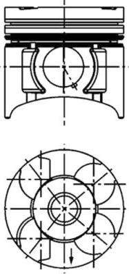Kolbenschmidt 40390620 - Piston droxauto.com