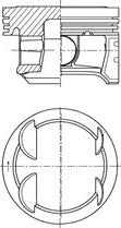 Kolbenschmidt 41006600 - Piston droxauto.com