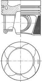 Kolbenschmidt 41861600 - Piston droxauto.com