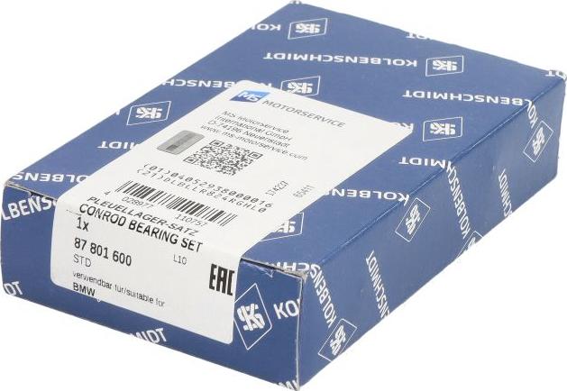 Kolbenschmidt 87801600 - Kit de coussinets de bielle droxauto.com