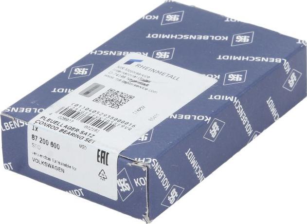 Kolbenschmidt 87200600 - Kit de coussinets de bielle droxauto.com