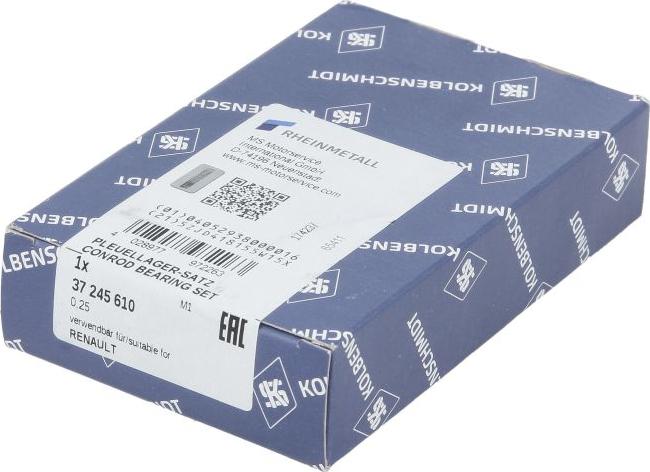 Kolbenschmidt 37 245 610 - Kit de coussinets de bielle droxauto.com