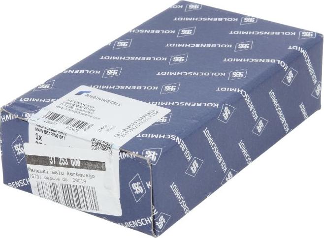 Kolbenschmidt 37253600 - Kit de coussinet de vilebrequin droxauto.com