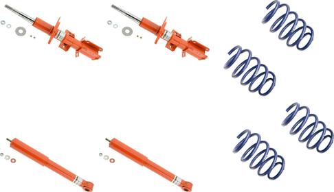 KONI 1120-9581 - Jeu de suspensions, ressorts / amortisseurs droxauto.com