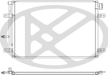 KOYORAD CD440787 - Condensateur, climatisation droxauto.com