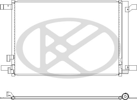 KOYORAD CD441008 - Condensateur, climatisation droxauto.com
