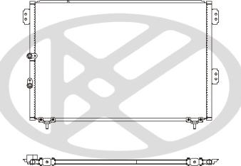 KOYORAD CD010561 - Condensateur, climatisation droxauto.com
