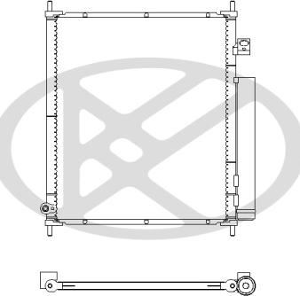 KOYORAD CD080260M0A - Condensateur, climatisation droxauto.com