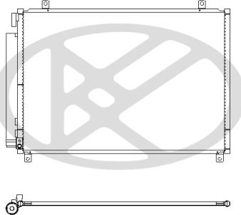 KOYORAD CD101096 - Condensateur, climatisation droxauto.com