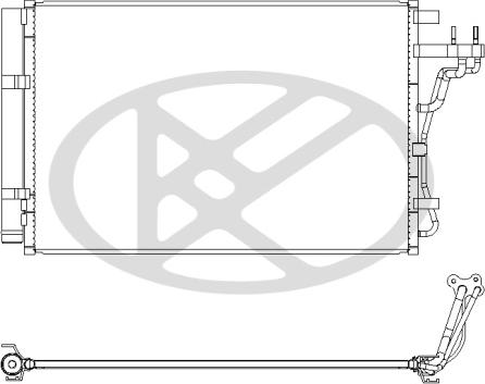 KOYORAD CD820878 - Condensateur, climatisation droxauto.com