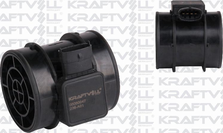 KRAFTVOLL GERMANY 05060047 - Débitmètre de masse d'air droxauto.com