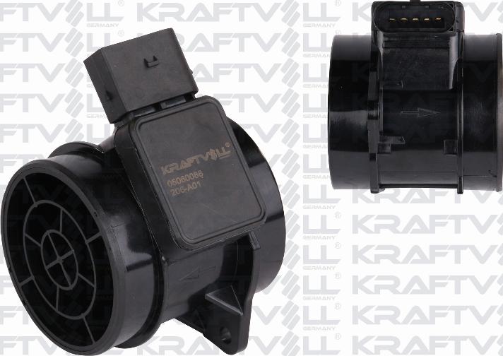 KRAFTVOLL GERMANY 05060088 - Débitmètre de masse d'air droxauto.com