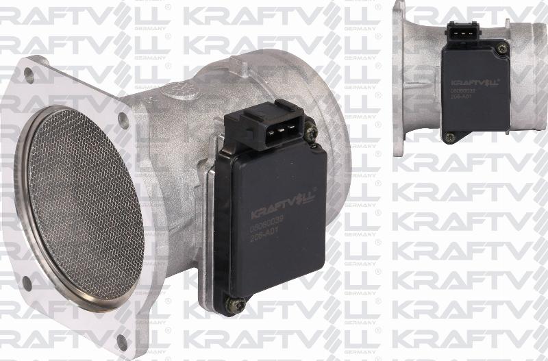 KRAFTVOLL GERMANY 05060039 - Débitmètre de masse d'air droxauto.com