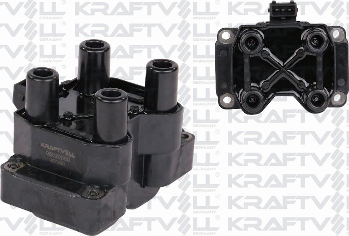 KRAFTVOLL GERMANY 05020060 - Bobine d'allumage droxauto.com