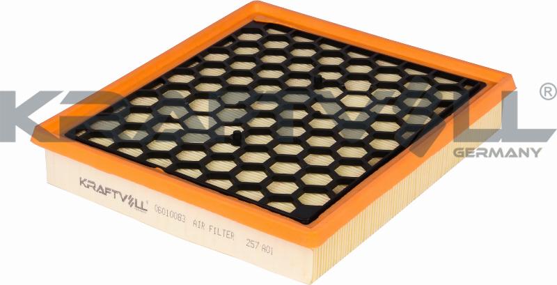 KRAFTVOLL GERMANY 06010083 - Filtre à air droxauto.com