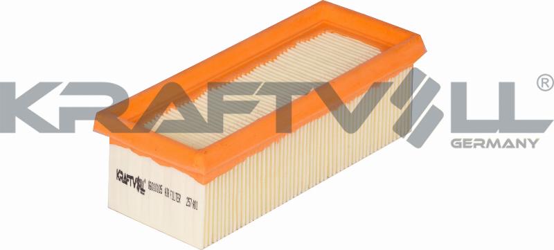 KRAFTVOLL GERMANY 06010105 - Filtre à air droxauto.com