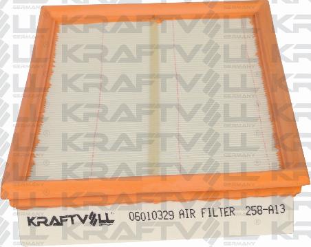 KRAFTVOLL GERMANY 06010329 - Filtre à air droxauto.com