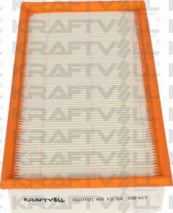 KRAFTVOLL GERMANY 06010321 - Filtre à air droxauto.com