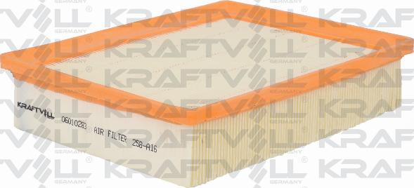 KRAFTVOLL GERMANY 06010283 - Filtre à air droxauto.com