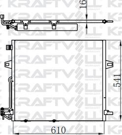KRAFTVOLL GERMANY 08060072 - Condensateur, climatisation droxauto.com