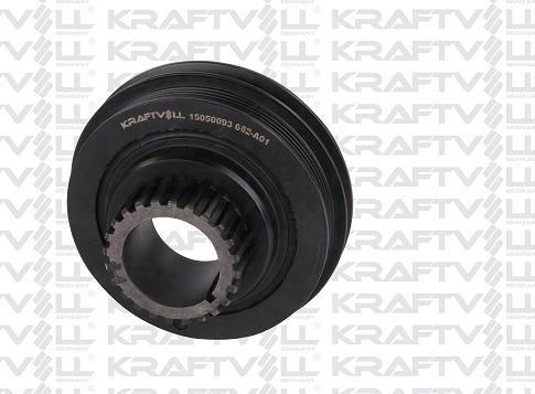 KRAFTVOLL GERMANY 15050093 - Poulie, vilebrequin droxauto.com