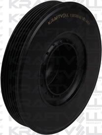 KRAFTVOLL GERMANY 15050048 - Poulie, vilebrequin droxauto.com