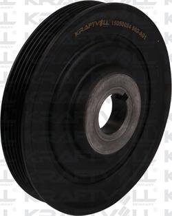 KRAFTVOLL GERMANY 15050024 - Poulie, vilebrequin droxauto.com