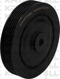 KRAFTVOLL GERMANY 15050026 - Poulie, vilebrequin droxauto.com