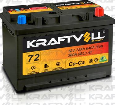 KRAFTVOLL GERMANY 18010012 - Batterie de démarrage droxauto.com