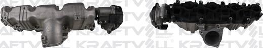 KRAFTVOLL GERMANY 12150012 - Element d'ajustage, soupapes de turburlence (tuyau d'admis°) droxauto.com
