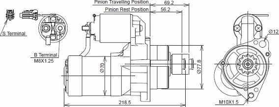 KUTNAK AUTOMOTIVE 720833/M - Démarreur droxauto.com