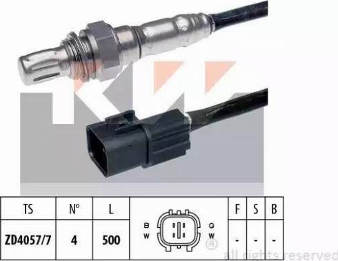 KW 497 531 - Sonde lambda droxauto.com