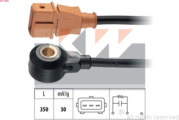 KW 457 064 - Capteur de cognement droxauto.com