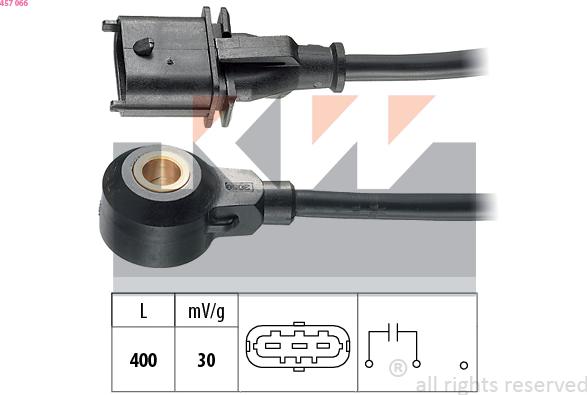 KW 457 066 - Capteur de cognement droxauto.com