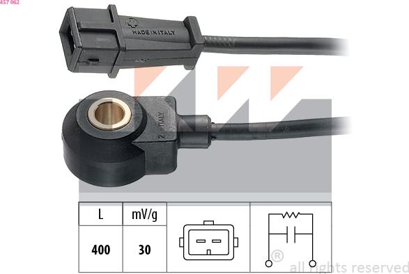 KW 457 062 - Capteur de cognement droxauto.com