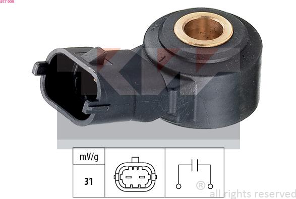 KW 457 009 - Capteur de cognement droxauto.com