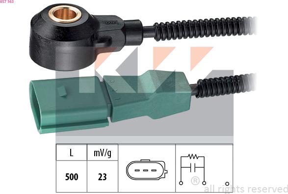 KW 457 163 - Capteur de cognement droxauto.com