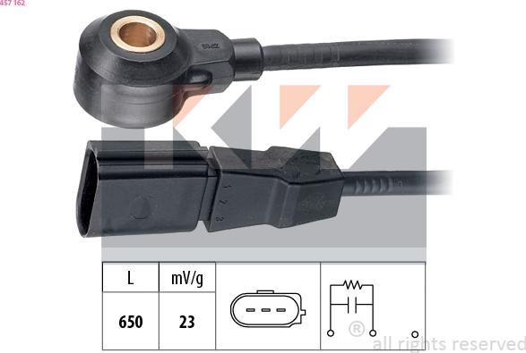 KW 457 162 - Capteur de cognement droxauto.com
