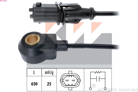 KW 457 223 - Capteur de cognement droxauto.com