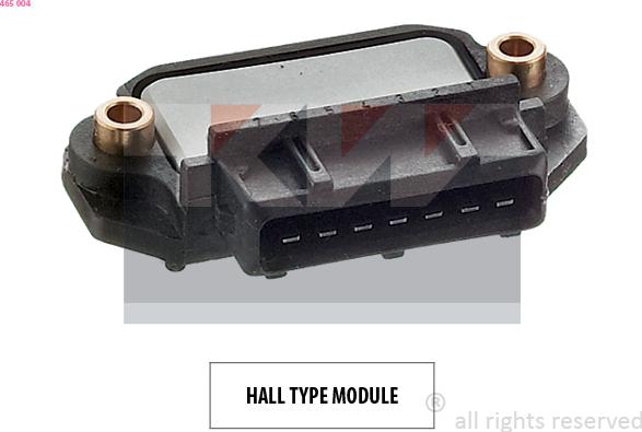 KW 465 004 - Appareil de commande, système d'allumage droxauto.com