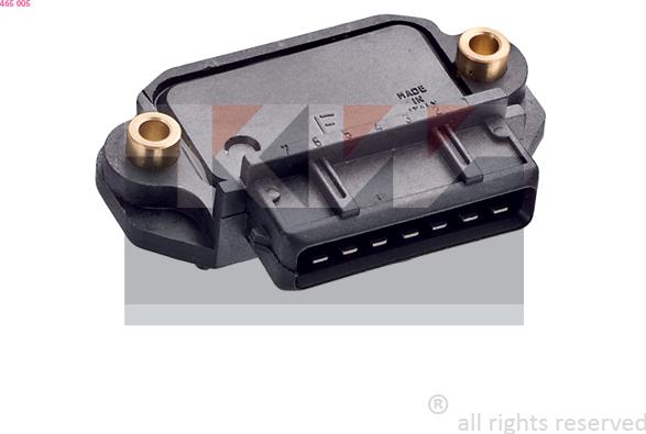 KW 465 005 - Appareil de commande, système d'allumage droxauto.com