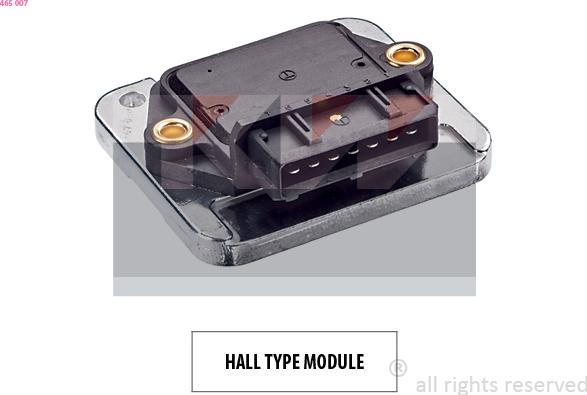 KW 465 007 - Appareil de commande, système d'allumage droxauto.com